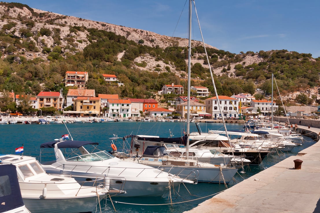 Baska marina, Croatia